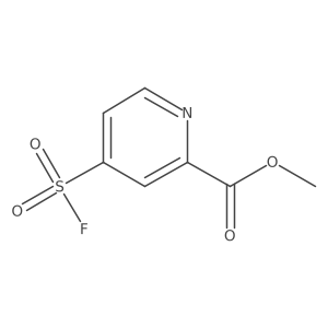 Methyl 4-(fluorosulfonyl)pyridine-2-carboxylate Structure