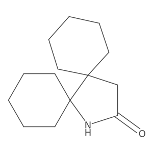 13-Azadispiro[5.0.5^{7}.3^{6}]pentadecan-14-one Structure