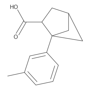 1-(3-Methylphenyl)bicyclo[2.1.1]hexane-2-carboxylic acid Structure