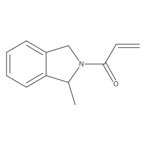 1-(1-Methyl-1,3-dihydroisoindol-2-yl)prop-2-en-1-one Structure