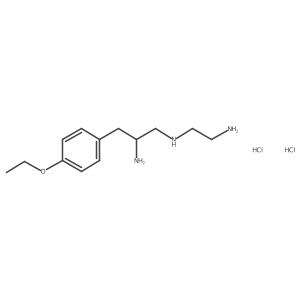 (2S)-N1-(2-aminoethyl)-3-(4-ethoxyphenyl)propane-1,2-diamine;dihydrochloride Structure