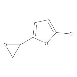 2-chloro-5-[(2R)-oxiran-2-yl]furan Structure