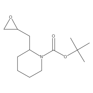 Tert-butyl 2-[(oxiran-2-yl)methyl]piperidine-1-carboxylate Structure