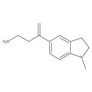3-(1-methyl-2,3-dihydro-1H-indol-5-yl)but-3-en-1-amine Structure