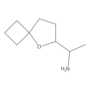 (1R)-1-(5-Oxaspiro[3.4]octan-6-yl)ethanamine Structure