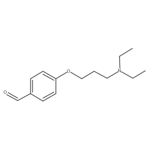 4-[3-(Diethylamino)propoxy]benzaldehyde结构式