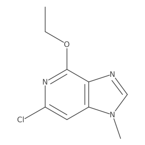 6-Chloro-4-ethoxy-1-methyl-1H-imidazo[4,5-c]pyridine Structure