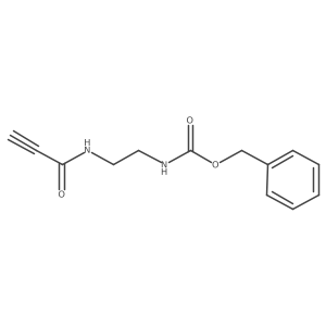 benzyl N-[2-(prop-2-ynamido)ethyl]carbamate Structure