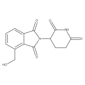 2-(2,6-Dioxo-3-piperidyl)-4-(hydroxymethyl)isoindoline-1,3-dione Structure