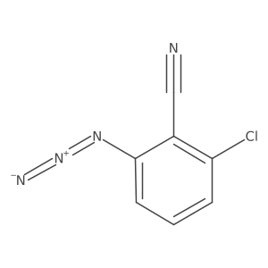 2-Azido-6-chlorobenzonitrile Structure