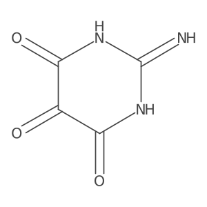 2-Aminopyrimidine-4,5,6(1H)-trione Structure