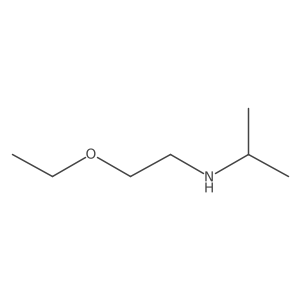(2-Ethoxyethyl)(propan-2-yl)amine Structure