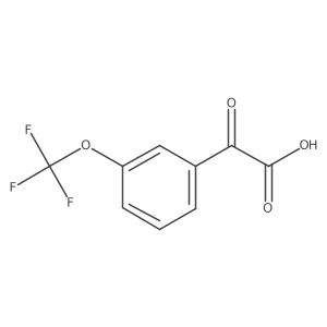 2-Oxo-2-(3-(trifluoromethoxy)phenyl)acetic acid Structure