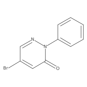 5-Bromo-2-phenylpyridazin-3(2H)-one Structure