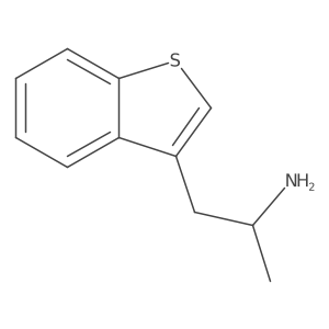 (2S)-1-(1-benzothiophen-3-yl)propan-2-amine Structure