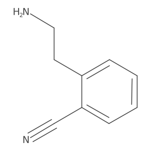 2-(2-Aminoethyl)benzonitrile结构式