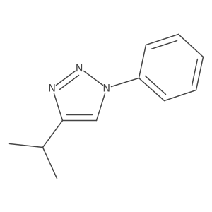 4-isopropyl-1-phenyl-1H-1,2,3-triazole Structure