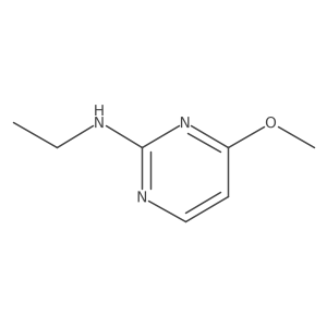 N-ethyl-4-methoxypyrimidin-2-amine结构式
