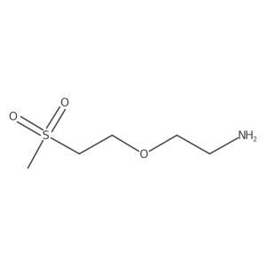 2-(2-Methanesulfonylethoxy)ethan-1-amine Structure