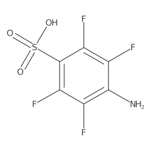 4-Amino-2,3,5,6-tetrafluorobenzenesulfonic acid Structure