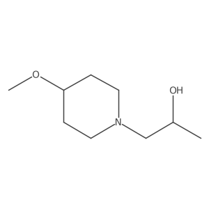 1-(4-Methoxypiperidin-1-yl)propan-2-ol结构式