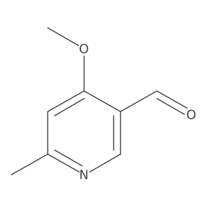 4-Methoxy-6-methylpyridine-3-carbaldehyde Structure