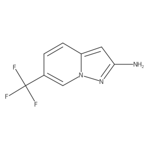 6-(Trifluoromethyl)pyrazolo[1,5-a]pyridin-2-amine Structure