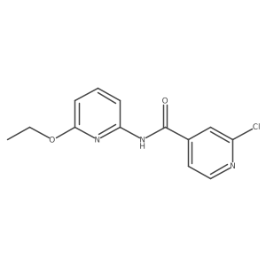 2-Chloro-N-(6-ethoxypyridin-2-YL)pyridine-4-carboxamide Structure