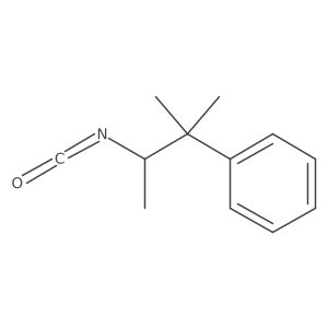 (3-Isocyanato-2-methylbutan-2-yl)benzene Structure