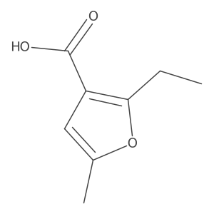 2-Ethyl-5-methylfuran-3-carboxylic acid结构式