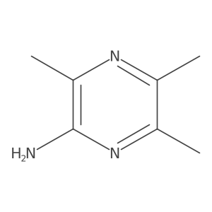 2-Pyrazinamine, 3,5,6-trimethyl-结构式