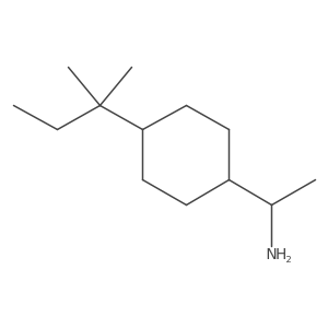 1-(4-(Tert-pentyl)cyclohexyl)ethan-1-amine结构式