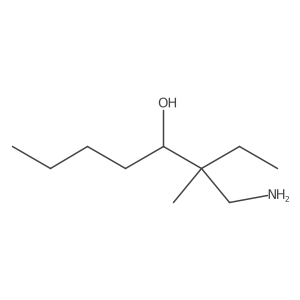 3-(Aminomethyl)-3-methyloctan-4-ol结构式