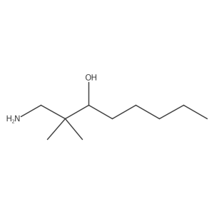 1-Amino-2,2-dimethyloctan-3-ol结构式