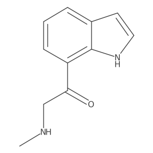 1-(1H-indol-7-yl)-2-(methylamino)ethan-1-one Structure