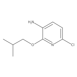 6-Chloro-2-(2-methylpropoxy)pyridin-3-amine Structure
