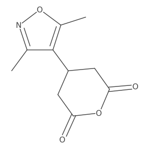 4-(Dimethyl-1,2-oxazol-4-yl)oxane-2,6-dione结构式