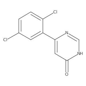 6-(2,5-Dichlorophenyl)pyrimidin-4-ol结构式