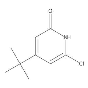 4-(tert-Butyl)-6-chloropyridin-2(1H)-one Structure