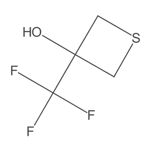 3-(Trifluoromethyl)thietan-3-ol结构式