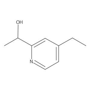 1-(4-Ethylpyridin-2-yl)ethan-1-ol Structure