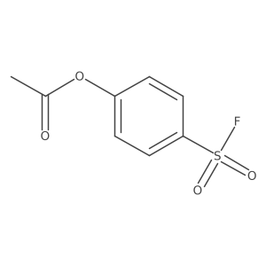 4-(Fluorosulfonyl)phenyl acetate Structure