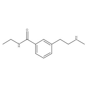 N-ethyl-3-[2-(methylamino)ethyl]benzamide Structure