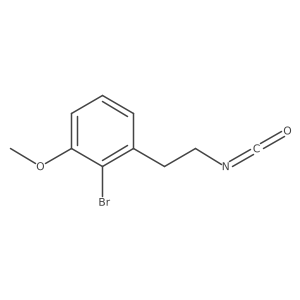 2-Bromo-1-(2-isocyanatoethyl)-3-methoxybenzene Structure