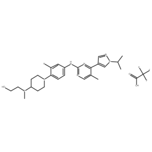 Jak2/flt3-IN-1 (tfa) Structure
