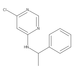 4-[(1S)-(1-phenylethyl)amino]-6-chloropyrimidine Structure
