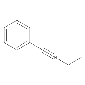 N-(Phenylmethylidyne)ethanaminium结构式