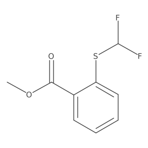 Methyl 2-((difluoromethyl)thio)benzoate Structure