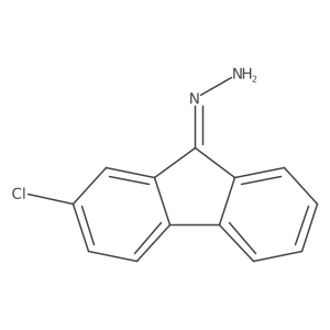 2-Chloro-9-fluorenone hydrazone Structure