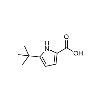 5-tert-Butyl-1H-pyrrole-2-carboxylic acid Structure
